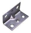 Battalion 1WDJ4 Corner Brace, Steel, 3/4 Wx1 1/2 In L, PK 4