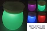 IMAGE OF Tektrum Sun Jar Color Changing Solar Light In Mason Jar (Set of 4)