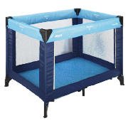 Childrens Toyshop  Toys : Hauck Dream N Play Travel Cot in Fun Blue