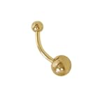 14k Gold Plated Belly Button Ring $8.99