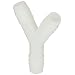 Thogus Nylon Tube Fitting, Wye, White, Barbed