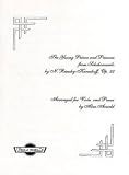 Nikolai Rimsky-Korsakoff: The Young Prince And Princess (Scheherezade) (Viola/Piano)