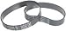 Hoover 40201170 Self-Propelled Windtunnel Upright Vacuum Cleaner Belts, 2 Pack