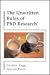 Books : The Unwritten Rules of Phd Research