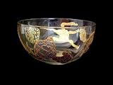 Sea Shell Shimmer Design - Hand Painted - Serving Bowl - 8 inch diameter