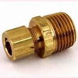 Anderson Metal Corp 1/2Compx3/4Mip Brass Adaptor 50068-0812