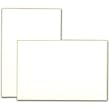 25 Pearl White #9 Gold Bordered Printable Cards