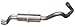 Gibson Exhaust Exhaust System for 2001 - 2006 GMC Pick Up Full Size