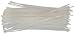 Nylon Cable Tie, 11 inch, 50 lb weight test, (100 Pcs Per Bag)