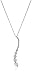 Amazon Collection 10k Gold Journey Diamond Curve Pendant Necklace (1/2 cttw)