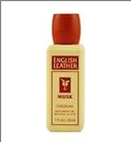 ENGLISH LEATHER MUSK by Dana for MEN: COLOGNE 1 OZ (PLASTIC TRAVEL SIZE)
