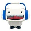 Radica EQ Music Player and Recorder - Blue