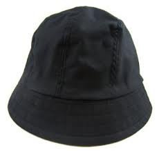 totes Black Bucket Rain Hat