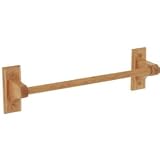  : 24 Inch Rustic Oak Towel Bar