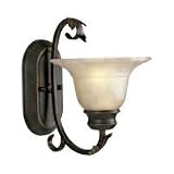 Progress Lighting Veranda Espresso One-Light Bath Fixture