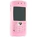 Pink Silicon Sleeve With Belt Clip For Blackberry Pearl 8100