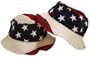 Patriotic Stars & Stripes Baby Floppy Hat U.S.A. Made by FlagClothes