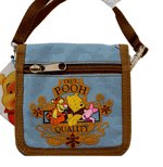 Disney Classic Pooh & Tigger Strap Wallet Purse