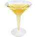 Disposable Martini Glasses - 8 oz.: Pack of 10