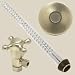 Mountain Plumbing Products 1/2 in. Compression x 3/8 in.O,D, Compression Cross Handle Angle Compress
