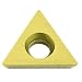 Dorian Tool TDEX Multilayer Coated Carbide Dovetail Triangle Milling Indexable Insert, 0.0156" Nose Radius, General Purpose Chip Breaker for Ferrous Metals, 3/8" Insert, 1/8" Thick (Pack of 10)