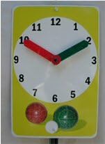 Bocce Customizable Scoreboards, style #4