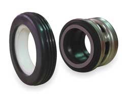Dayton 3ACF8 Shaft Seal, 7/8 In, Buna, Carbon, Ceramic