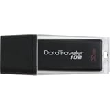Kingston DataTraveler 102 DT102/32GBZ 32 GB USB 2.0 Flash Drive - Black. 32GB HI SPEED DT USB 2.0 102 BLACK US USB-FL. External