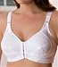 Elila Jacquard Softcup Front Hook Posture Bra