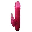 Trinity Vibes Pink Waterproof Rabbit Vibrator