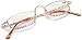 Rectangular Reading Glasses with Partial Stones- 2.00 Power -AB
