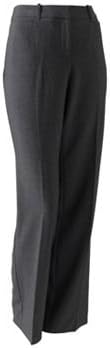 212 Collection Women's Secretly Slimming Curvy Pants, Ebony Heather, Size 4 Tall
