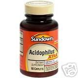 Acidophilus Xtra Caplets, by Sundown - 60 Caplets
