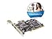 Electronics : USB 2.0 & FireWire Combo PCI Card with ULEAD VideoStudio SE Software
