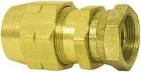 Imperial 90496 Rubber AIR Brake Hose End Hose Connector 1/2x7/8-20 Pack of 2
