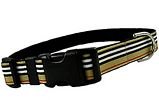 Madison Burberry Stripe Dog Collar Extra Large