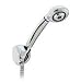 Alsons 410Macpk European-Style Five-Spray-Massage Hand Shower With Wall Mount Unit, Chrome SDD-ALS-1059