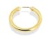 9ct Gold Torc-Style Single Hoop Earring