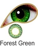 Coloured Contact Lenses with Free Solution & Case - Forest Green (3 Months)
