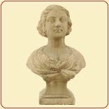 Eigenschaften Clayre & Eef  / 4TE00075 Landhaus Vintage Büste Römer Mann Grieche Kopf Figur Dekoration Figuren Steinguss 32,5 x 27,5 x 51 cm