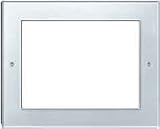 Merten 489960 Echtglasrahmen f&uuml;r IP Touch-Panel 10, Diamantsilber