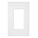 Lutron SC-1-SW Claro Single-Gang Wallplate, Snow