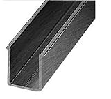 C.R. LAURENCE S1F360ABNEXT CRL Antique Brushed Nickel 36 Snap-In Filler Insert for Shower Door Header