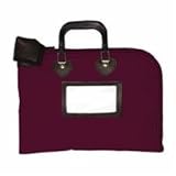 MMF Industries 232500917 Fire-Block«, Fire-Resistant Briefcase, Cordura«Plus, Burgundy, 18W x 14H Inch (Each)
