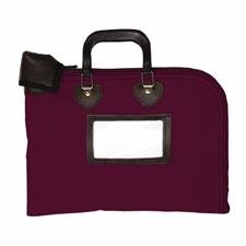 MMF Industries 232500917 Fire-Block«, Fire-Resistant Briefcase, Cordura«Plus, Burgundy, 18W x 14H Inch (Each)