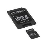 Kingston 2 GB microSD Flash Memory Card SDC 2GBKR by Kingston
