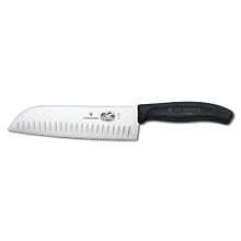 Victorinox Fibrox 7-Inch Granton Edge Santoku Knife