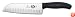 Victorinox Swiss Army 7-Inch Fibrox Granton Edge Santoku Knife