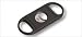 Zino Double Blade Cigar Cutter Black