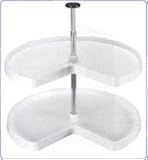32'' Rotating Corner Shelf Set